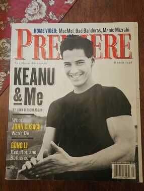 Premiere Magazine March 1996, Keanu Reeves